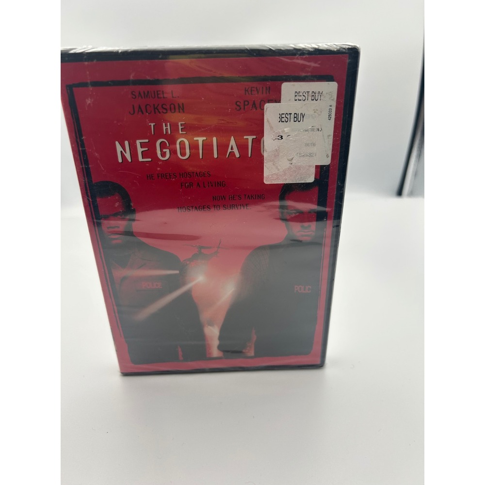 The Negotiator DVD 1998 Samuel L Jackson Kevin Spacey Action Thriller New Sealed